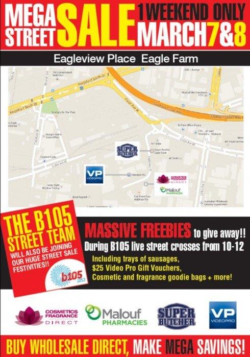 Mega Street Sale - This weekend only ! - Cosmetics Fragrance Direct