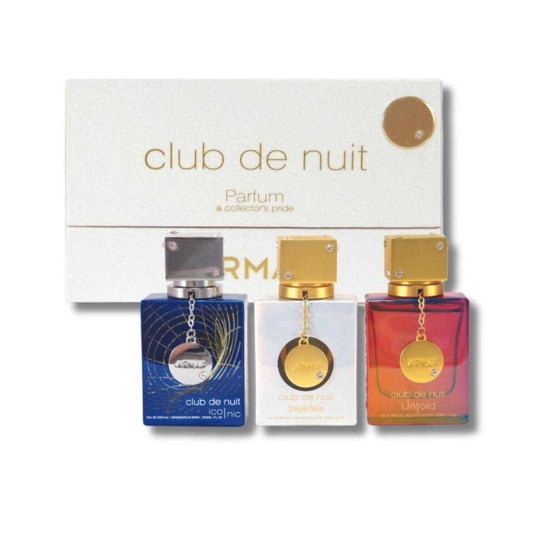 ARMAF Club De Nuit Parfum a collector's pride gift set 3x30ml