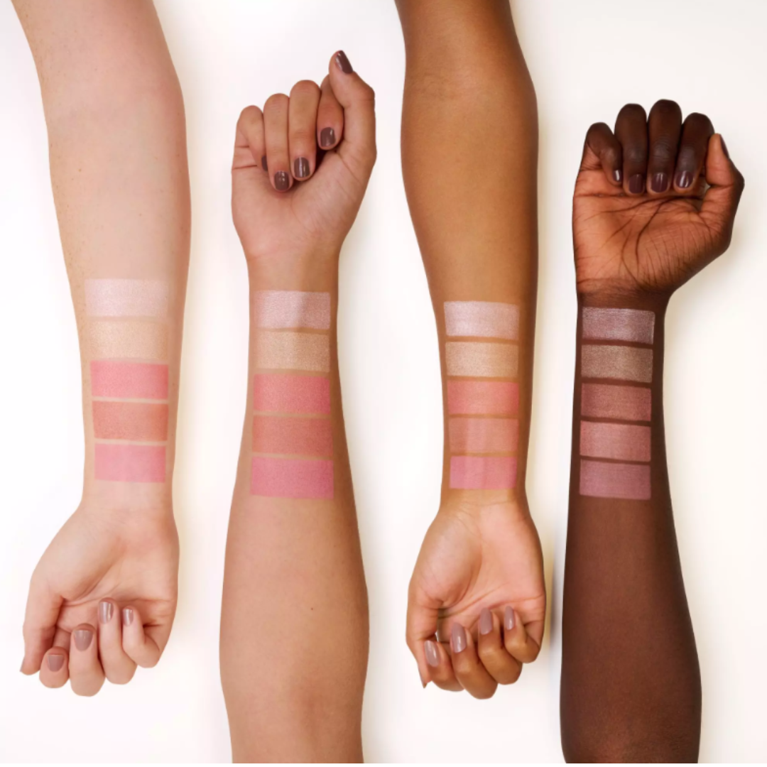 Essence peachy BLOSSOM blush & highlighter palette