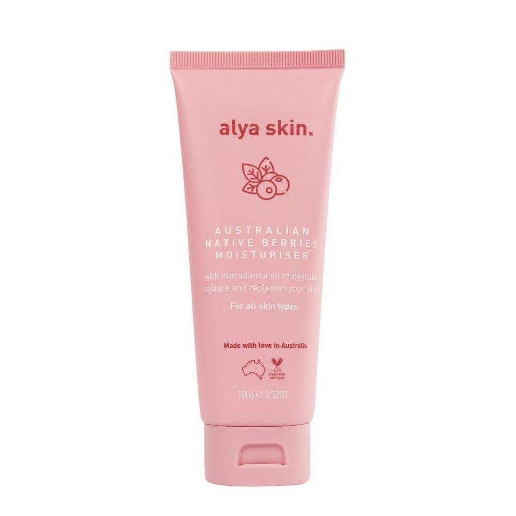 Alya Skin Australian Native Berries Moisturiser 100g - Cosmetics Fragrance Direct-9314108232456