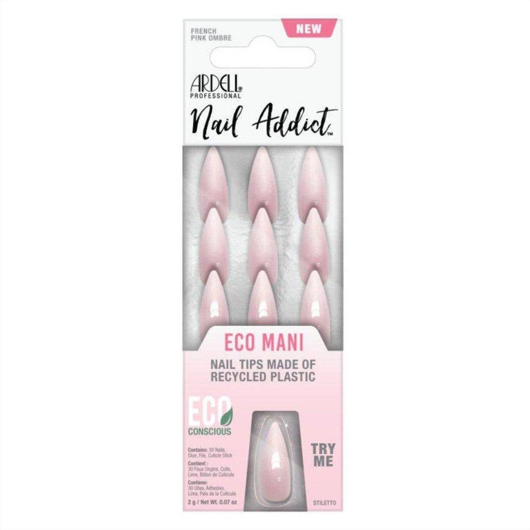 Ardell Nail Addict Eco Mani Pink Ombre - Cosmetics Fragrance Direct-0074764586407