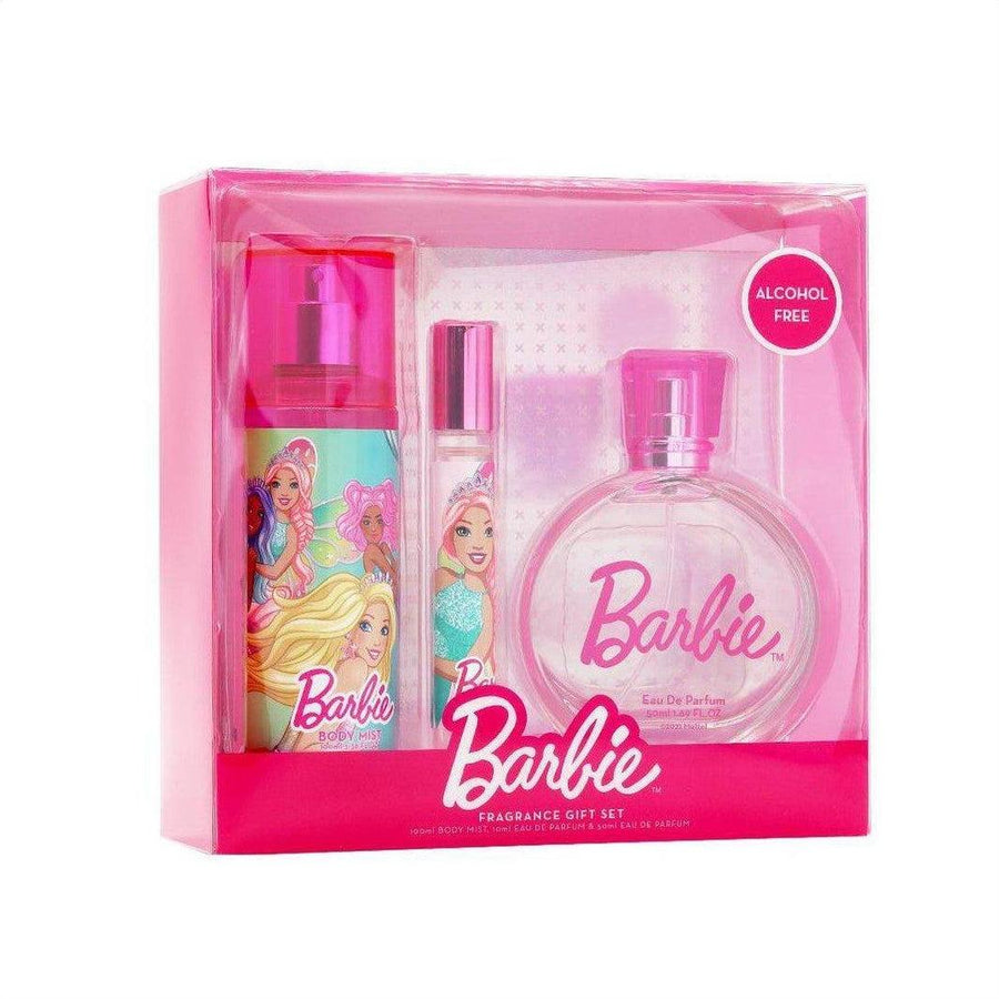 Barbie Mermaid 3 Piece Fragrance Gift Set - Cosmetics Fragrance Direct-9349830024246