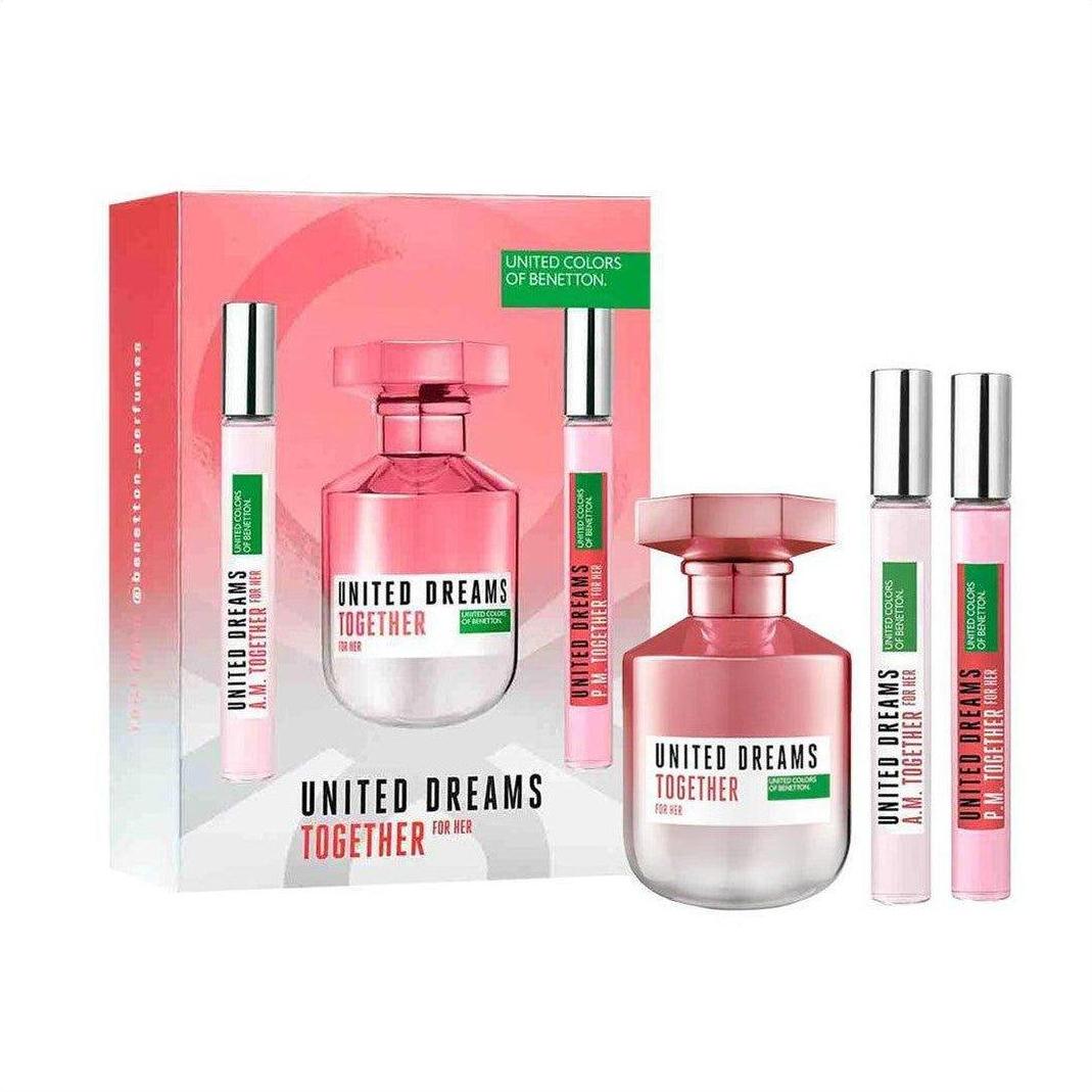 Benetton United Dreams Boost Together 3 Piece Giftset - Cosmetics Fragrance Direct-8.43398E+12