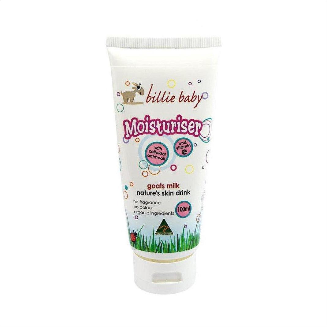 Billie Baby Moisturiser Goats Milk Natures Skin Drink 100ml - Cosmetics Fragrance Direct-9329370172553