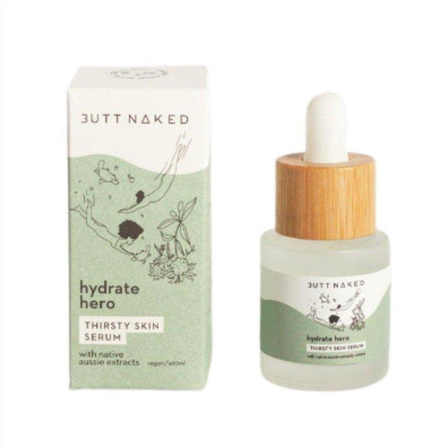 Butt Naked Hydrate Hero Thirsty Skin Serum 20ml - Cosmetics Fragrance Direct -787099968366