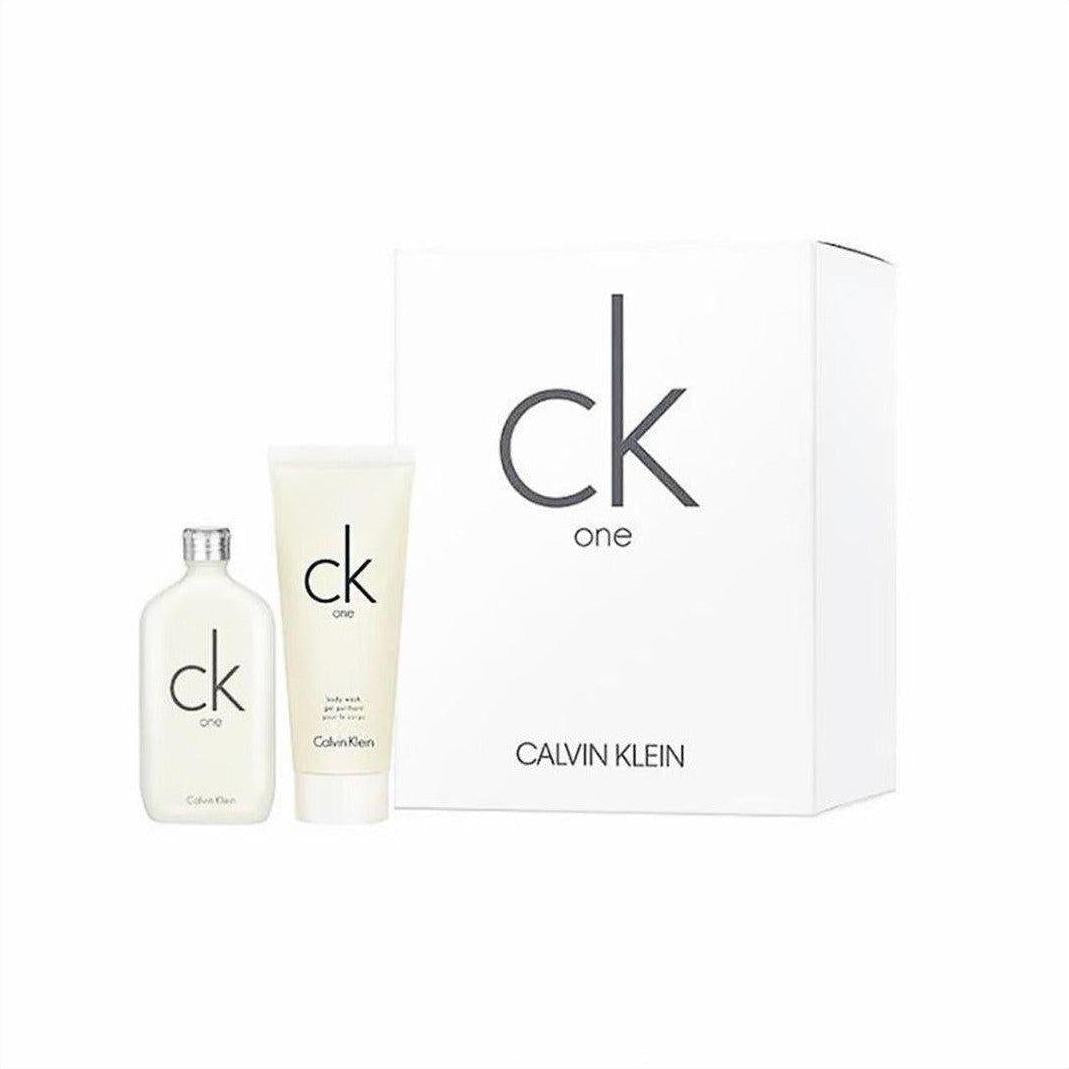 Calvin Klein CK One Eau De Toilette 50ml 2 Piece Giftset - Cosmetics Fragrance Direct -3614229380774