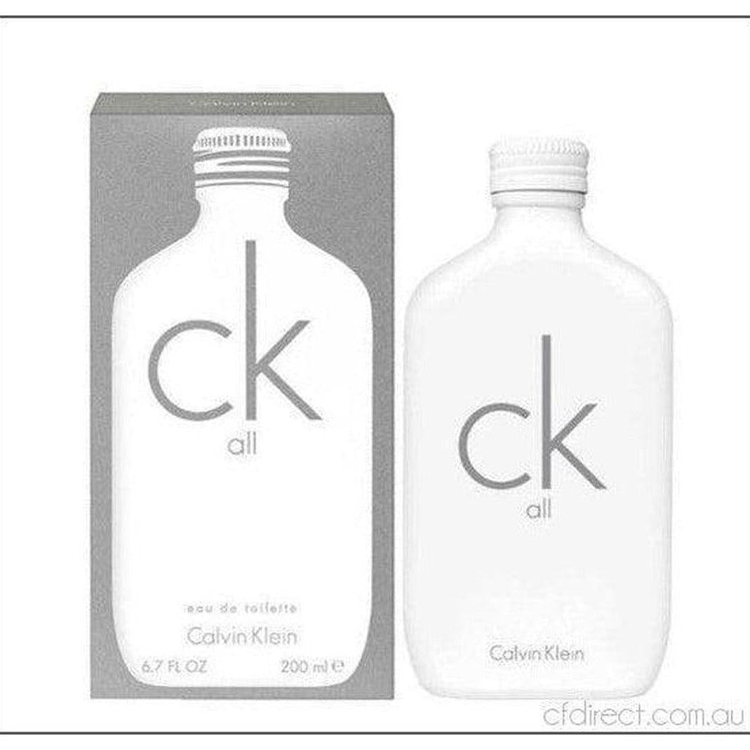 CK All Eau de Toilette 200ml by Calvin Klein - Cosmetics Fragrance Direct -3614223164462