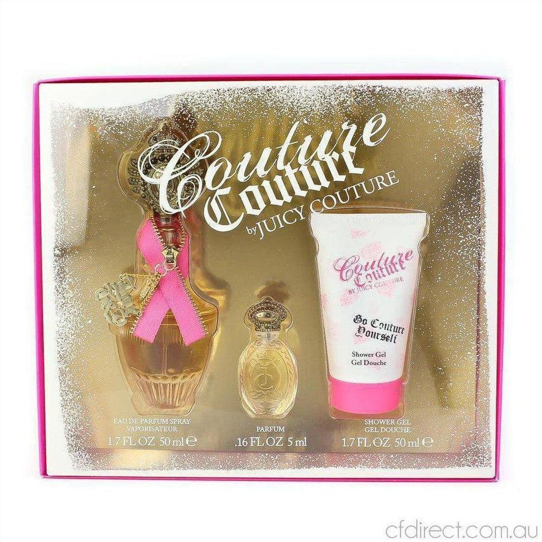 Couture Couture by Juicy Couture Eau de Parfum 50ml 3 Piece Gift Set - Cosmetics Fragrance Direct -7.19346E+11