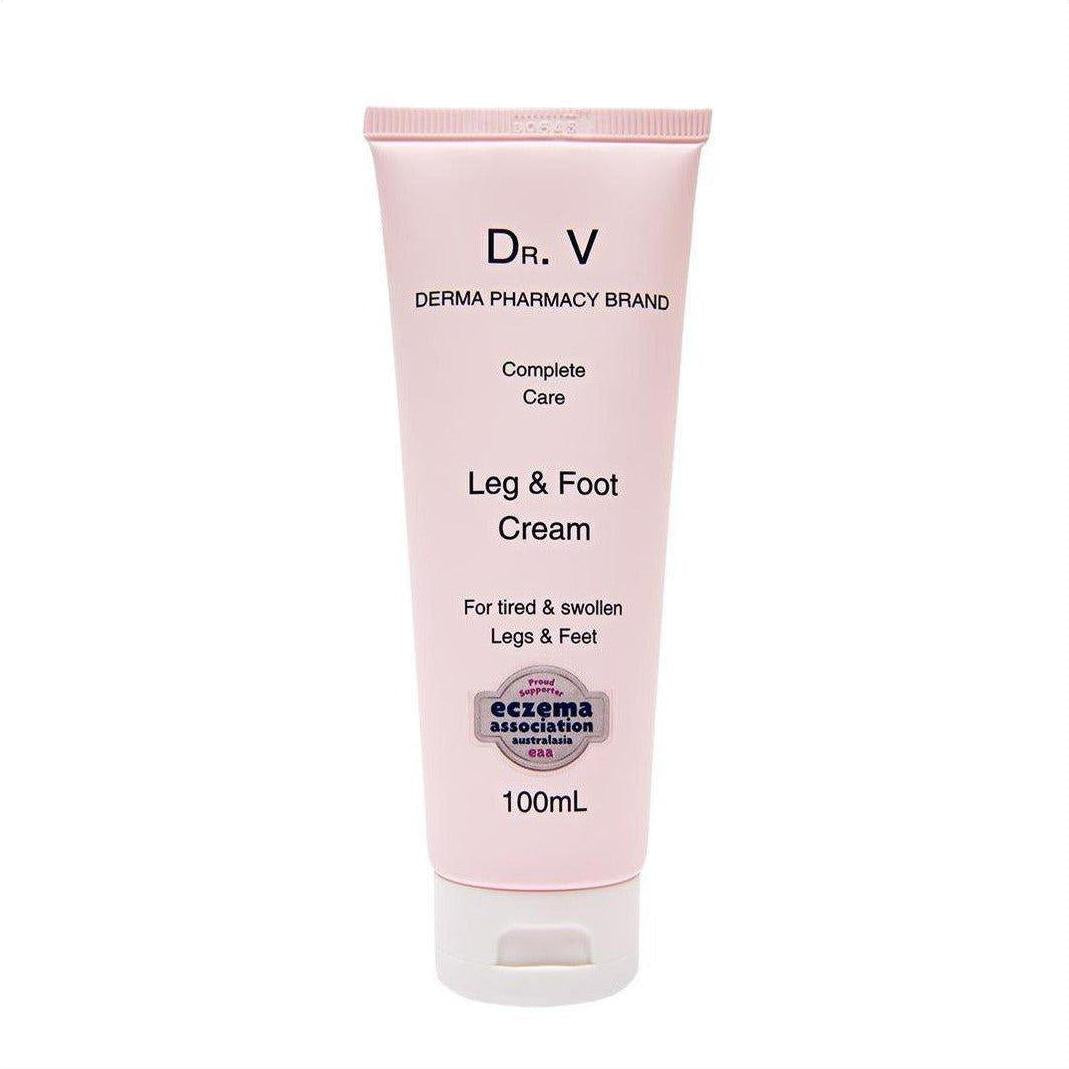 Dr. V Complete Care Leg & Foot Cream 100ml - Cosmetics Fragrance Direct-9322316006080