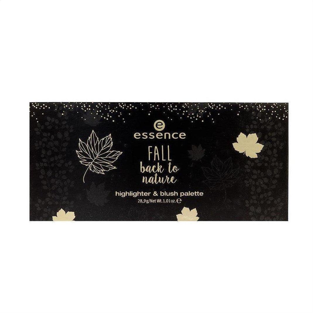 Essence Fall Back To Nature Highlighter & Blush Palette 28.9g - Cosmetics Fragrance Direct-4059729047632
