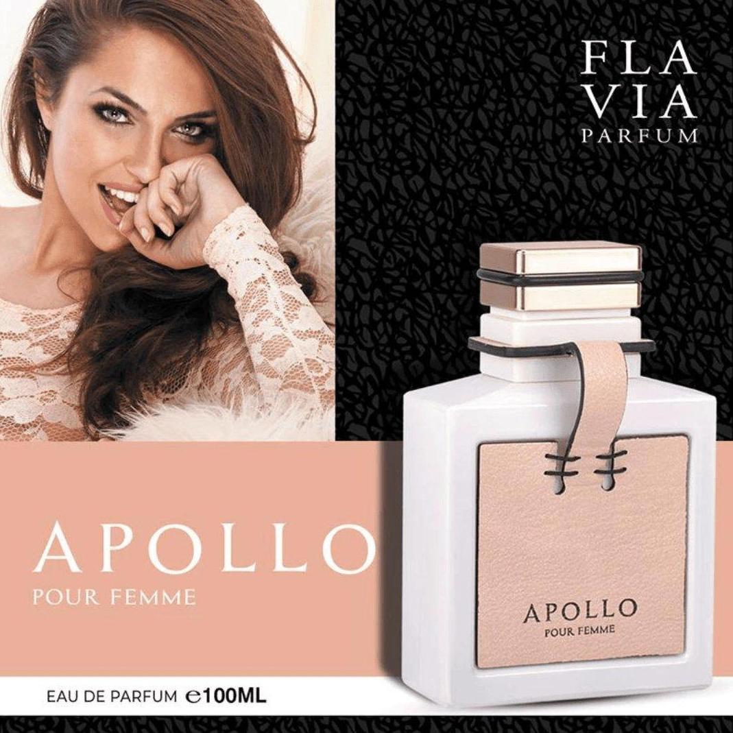 Flavia Apollo Pour Femme Eau de Parfum 100ml - Cosmetics Fragrance Direct-6294015100037