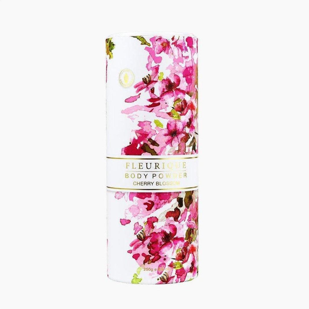 Fleurique Body Powder Cherry Blossom 250g - Cosmetics Fragrance Direct-9329370352306