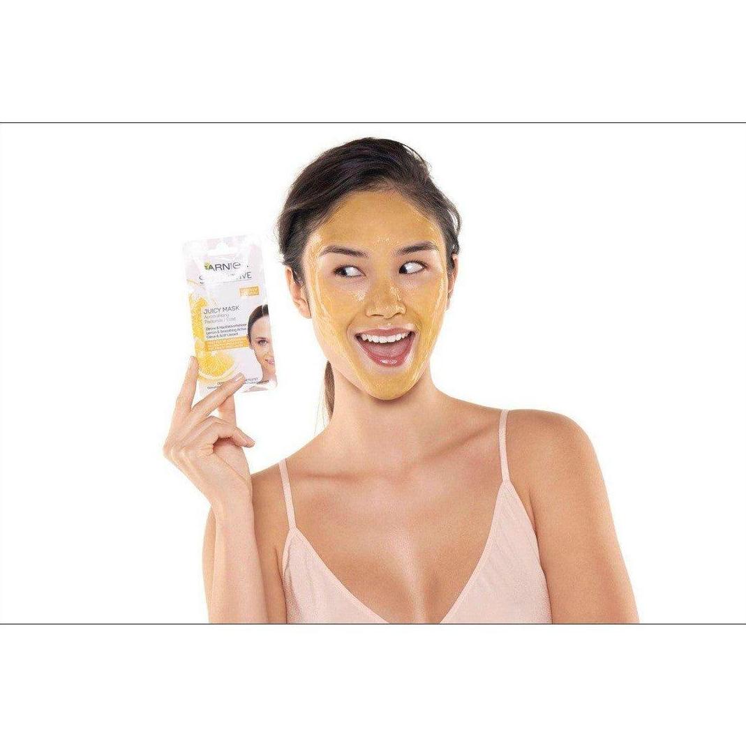 Garnier Rescue Face Mask Juicy Lemon - Cosmetics Fragrance Direct-3600542032551