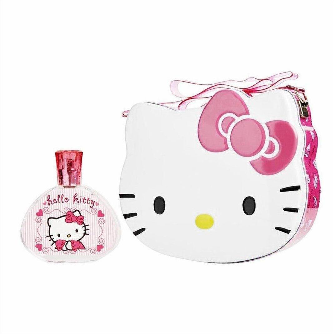Hello Kitty Metal Lunch Tin + Eau De Toilette 100ml - Cosmetics Fragrance Direct-663350061512