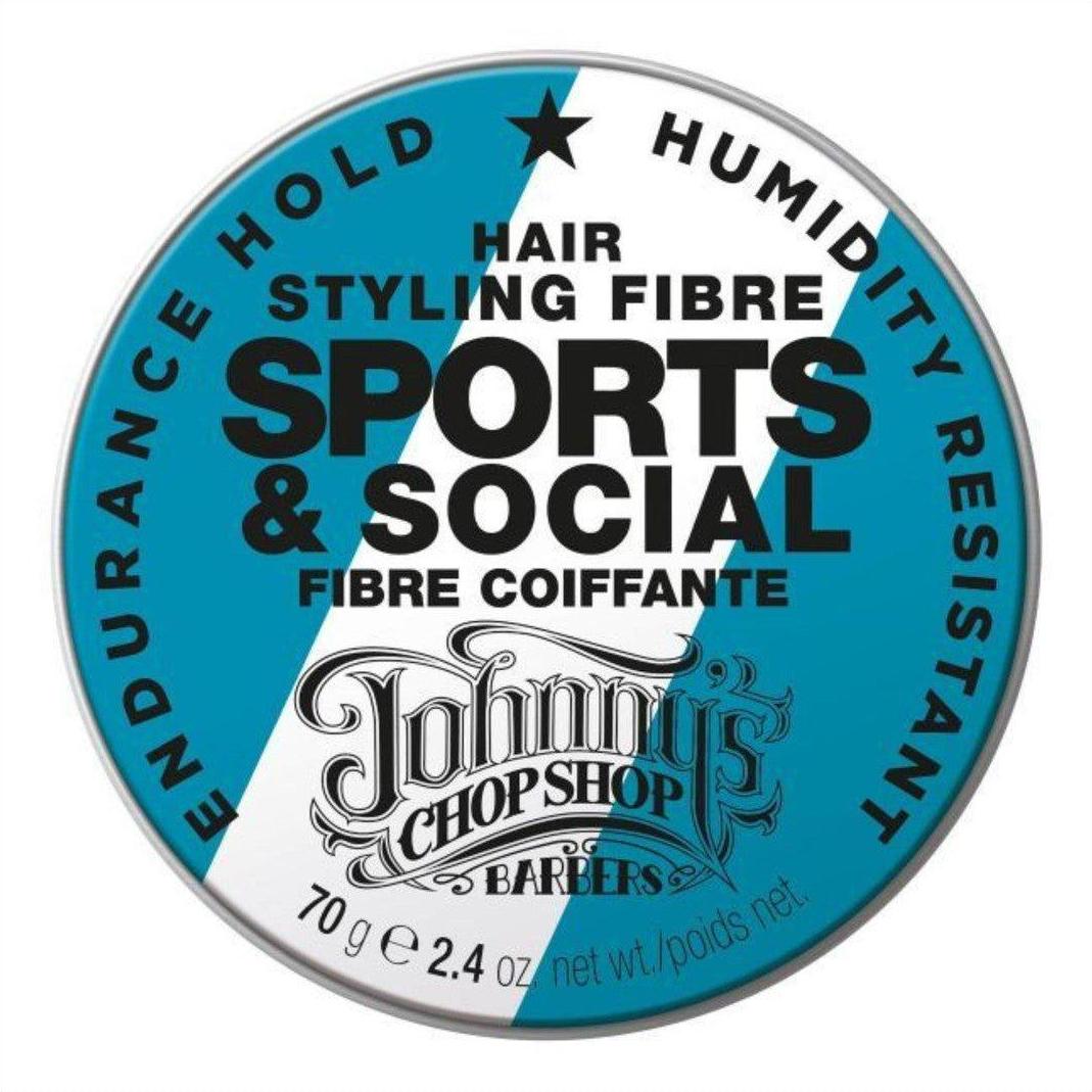 Johnny's Chop Shop Hair Styling Fibre Sports Social 70g - Cosmetics Fragrance Direct-5016155137404