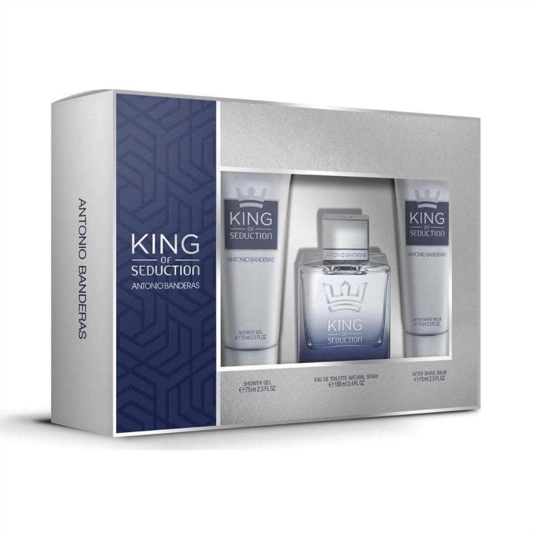 King of Seduction by Antonio Banderas Eau De Toilette Gift Set - Cosmetics Fragrance Direct-57113396