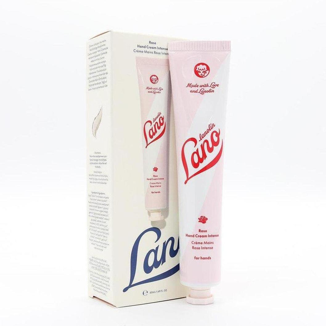 Lanolin Lano Rose Hand Cream Intense 50ml - Cosmetics Fragrance Direct-9341824000007