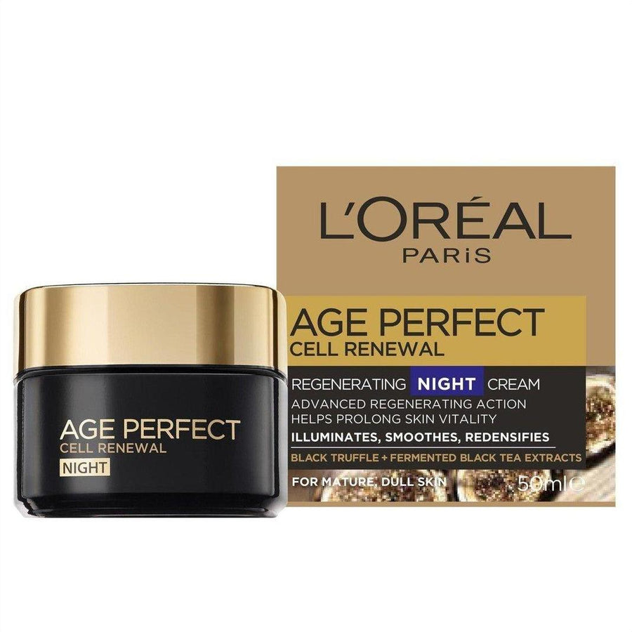 L'Oreal Age Perfect Cell Renewal Night Cream - Cosmetics Fragrance Direct-3600522323389