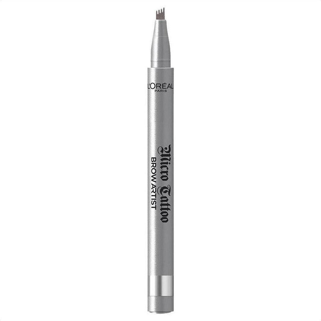 L'Oréal Brow Artist Micro Tattoo Eyebrow Definer - 107 Cool Brown - Cosmetics Fragrance Direct-3600523527182