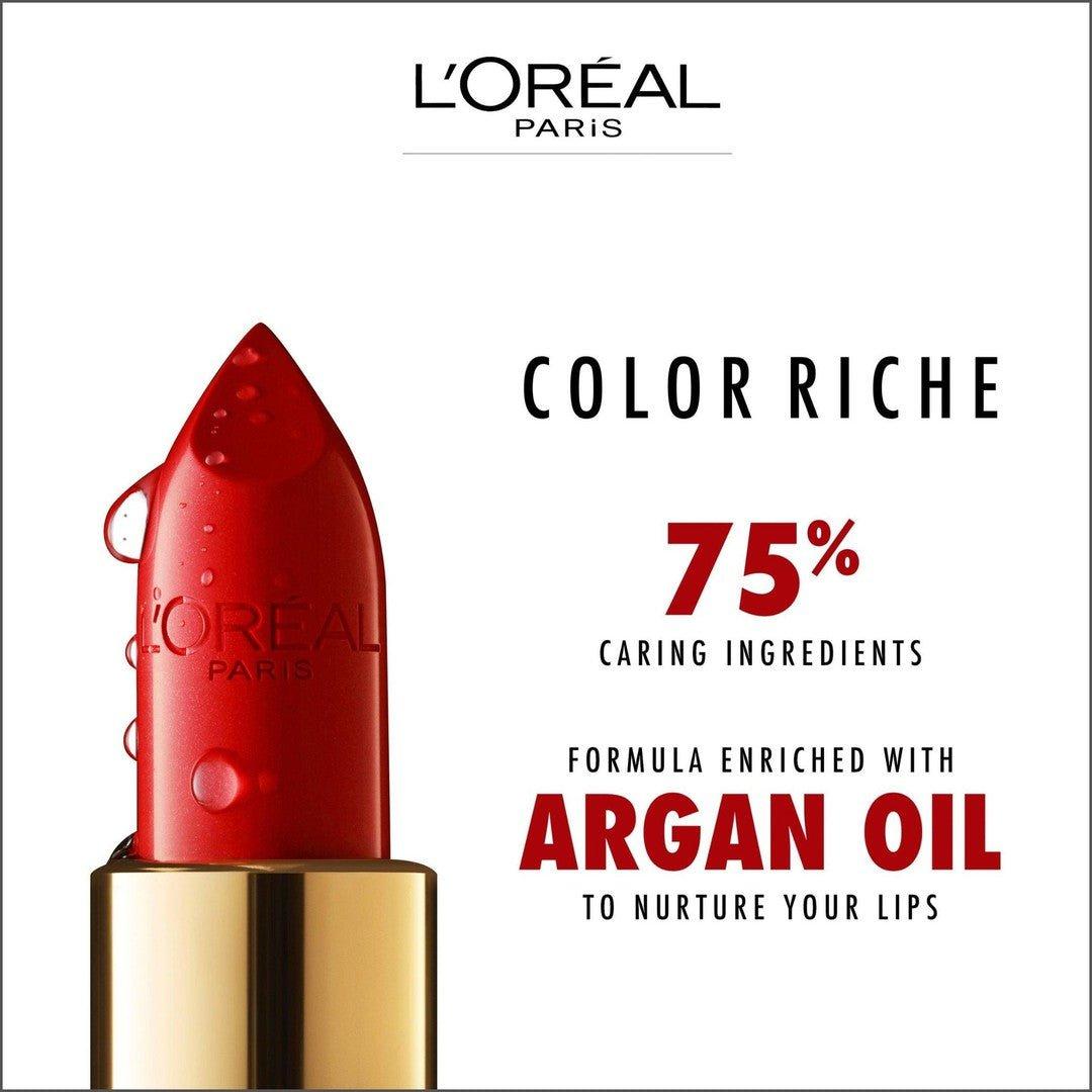 L'Oréal Color Riche Lipstick - 214 Violet Saturne - Cosmetics Fragrance Direct-3054080055778