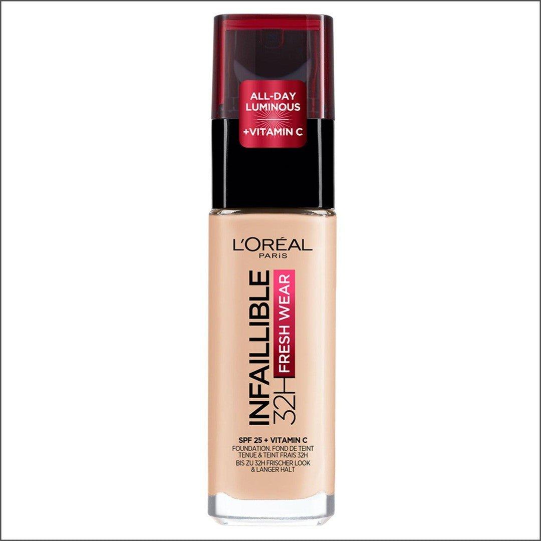 L'Oréal Infaillible 32hr Fresh Wear Foundation - 20 Ivory - Cosmetics Fragrance Direct-