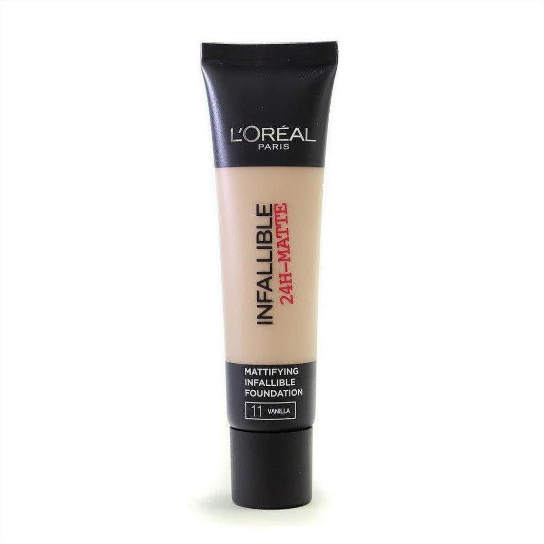 L'Oréal Infallible Matte Foundation - 11 Vanilla - Cosmetics Fragrance Direct-3600522875321