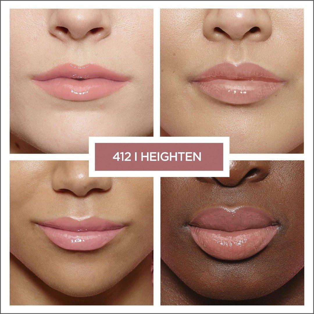 L'Oréal Paris Brilliant Signature Plumping Gloss - 412 I Heighten - Cosmetics Fragrance Direct-3600523971367