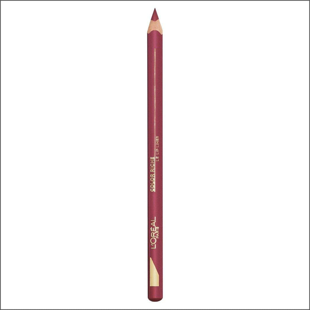 L'Oréal Paris Color Riche Lip Liner 374 Intense Plum - Cosmetics Fragrance Direct-3600522860785
