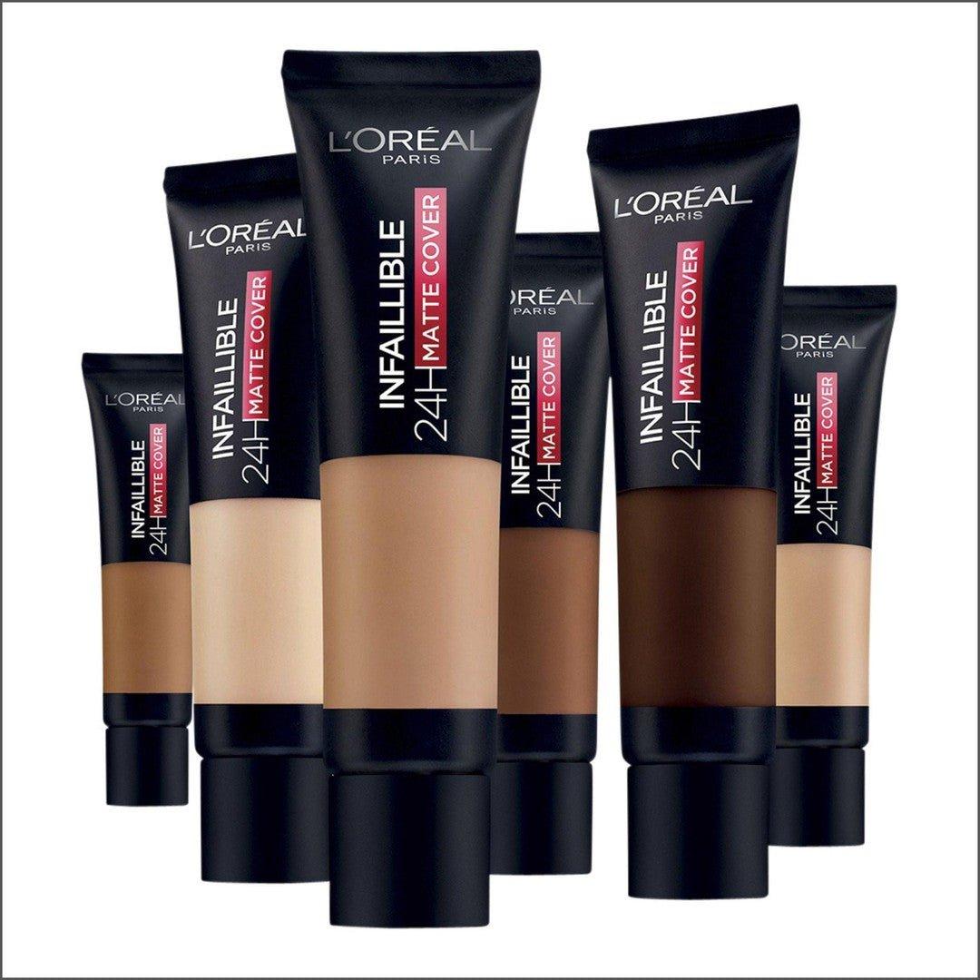 L'Oréal Paris Infaillible 24H Matte Cover 320 Toffee - Cosmetics Fragrance Direct-3600523784509