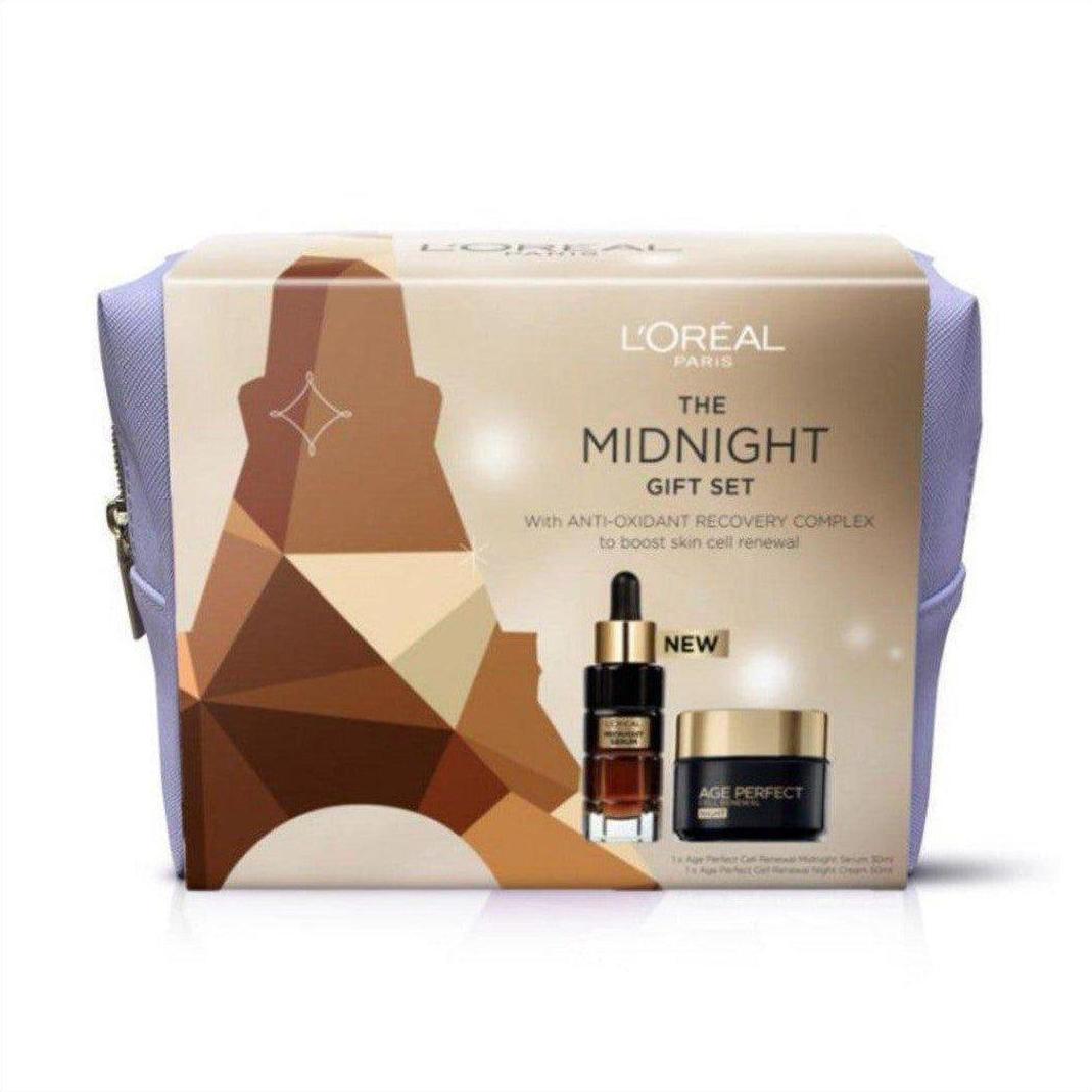 L'Oréal Paris The Midnight Gift Set - Cosmetics Fragrance Direct-9344329244068