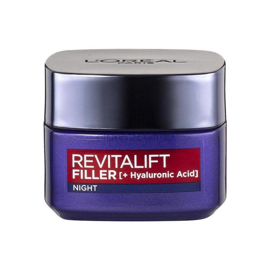 L'Oréal Revitalift Filler Intensive Replumping Night Cream 50ml - Cosmetics Fragrance Direct-3600523201396