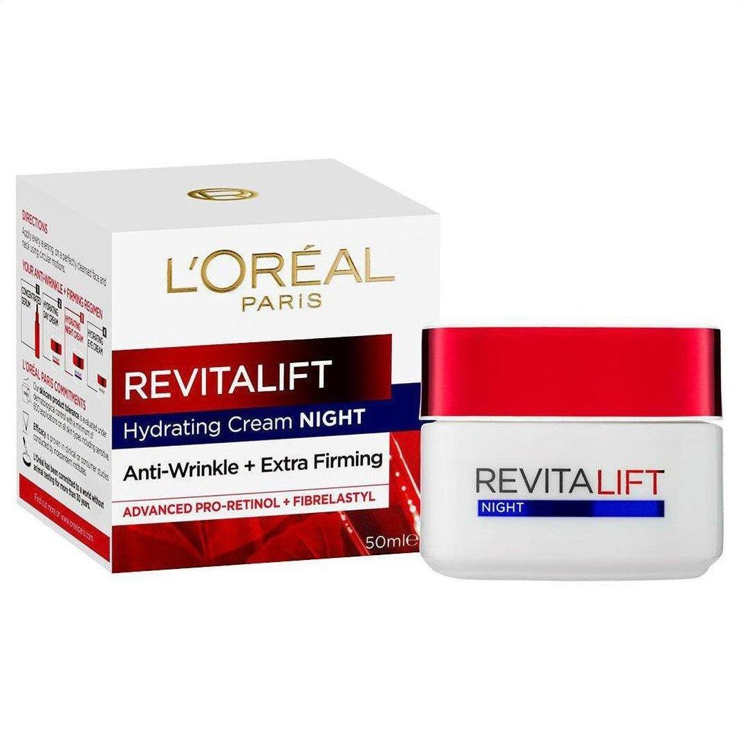 L'Oréal Revitalift Night Cream 50ml - Cosmetics Fragrance Direct-17201716