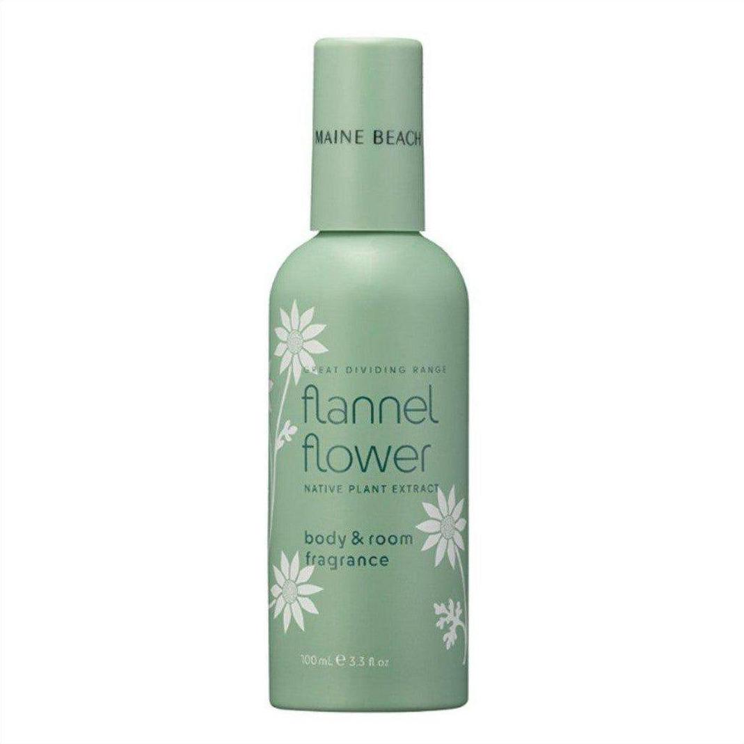 Maine Beach Great Dividing Range Flannel Flower Body & Room Fragrance Spray 100ml - Cosmetics Fragrance Direct-9343055013122