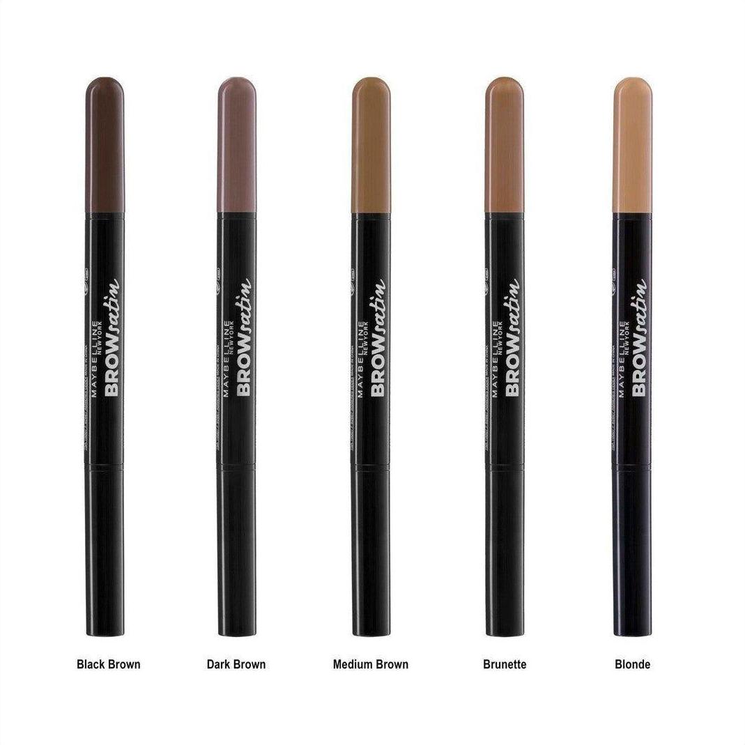 Maybelline Eye Studio Brow Satin Drk Brwn - Cosmetics Fragrance Direct-3600531087401