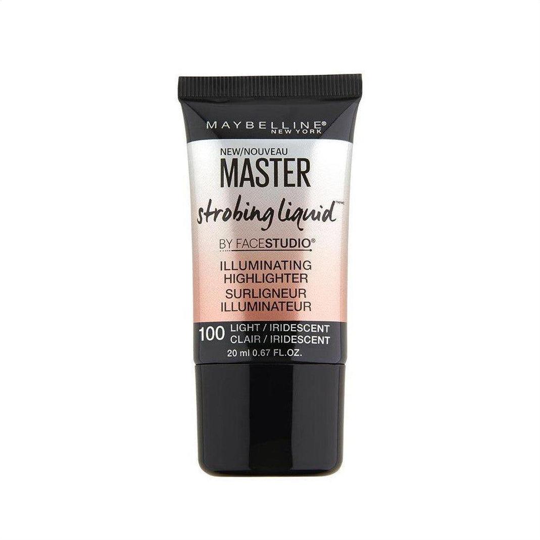 Maybelline Master Strobe Liquid Highlighter Light / Iridescent 100 - Cosmetics Fragrance Direct-041554493658