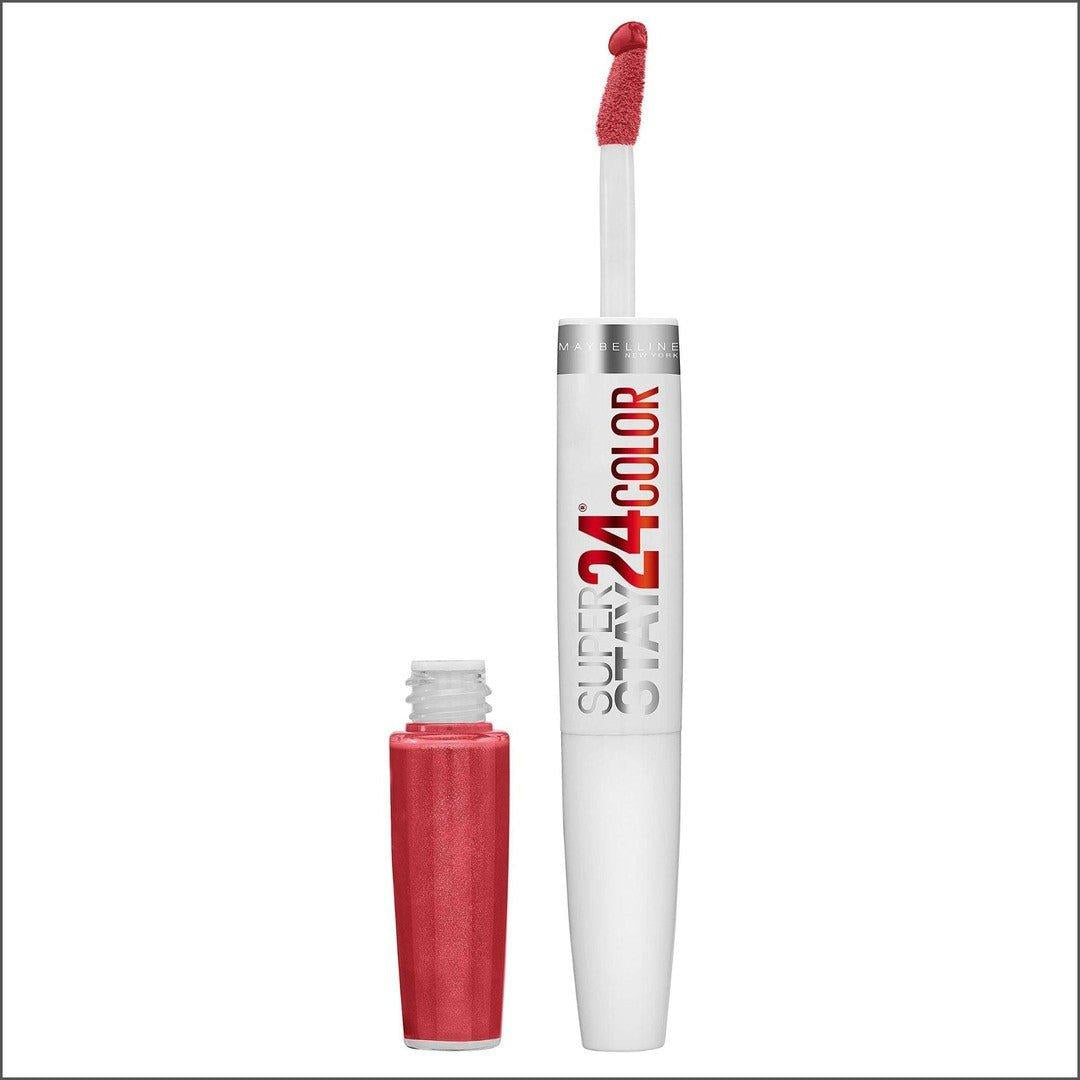 Maybelline SuperStay 24 2-Step Longwear Liquid Lipstick - Continuous Coral 020 - Cosmetics Fragrance Direct-041554237757