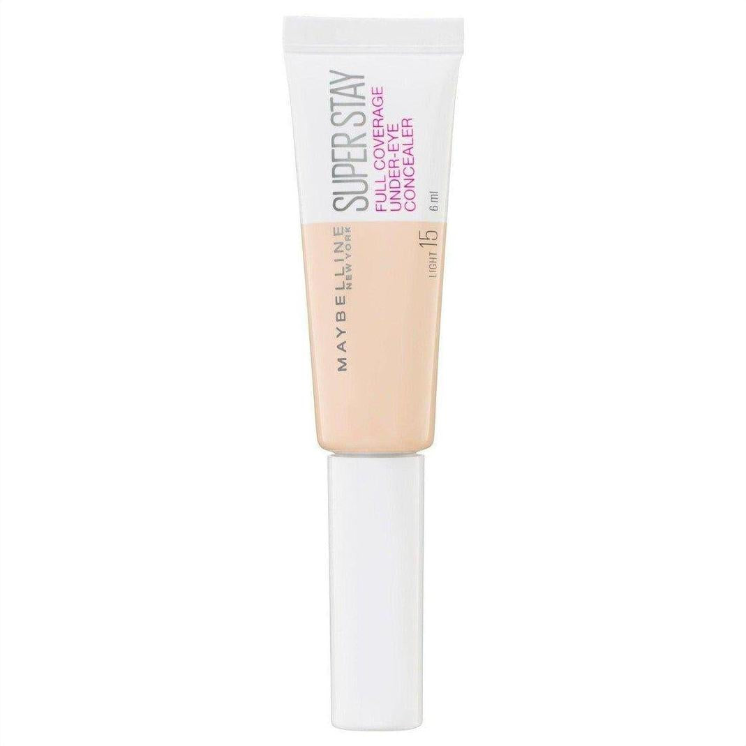 Maybelline SuperStay Full Coverage Under-Eye Liquid 15 Light 7 mL - Cosmetics Fragrance Direct-75236148