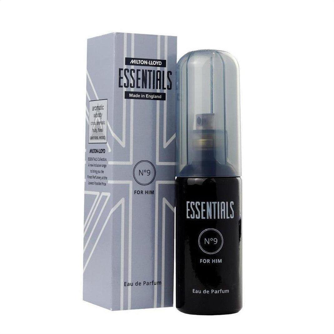 Milton Lloyd Essentials No9 Homme Eau De Parfum 50ml - Cosmetics Fragrance Direct-025929204490
