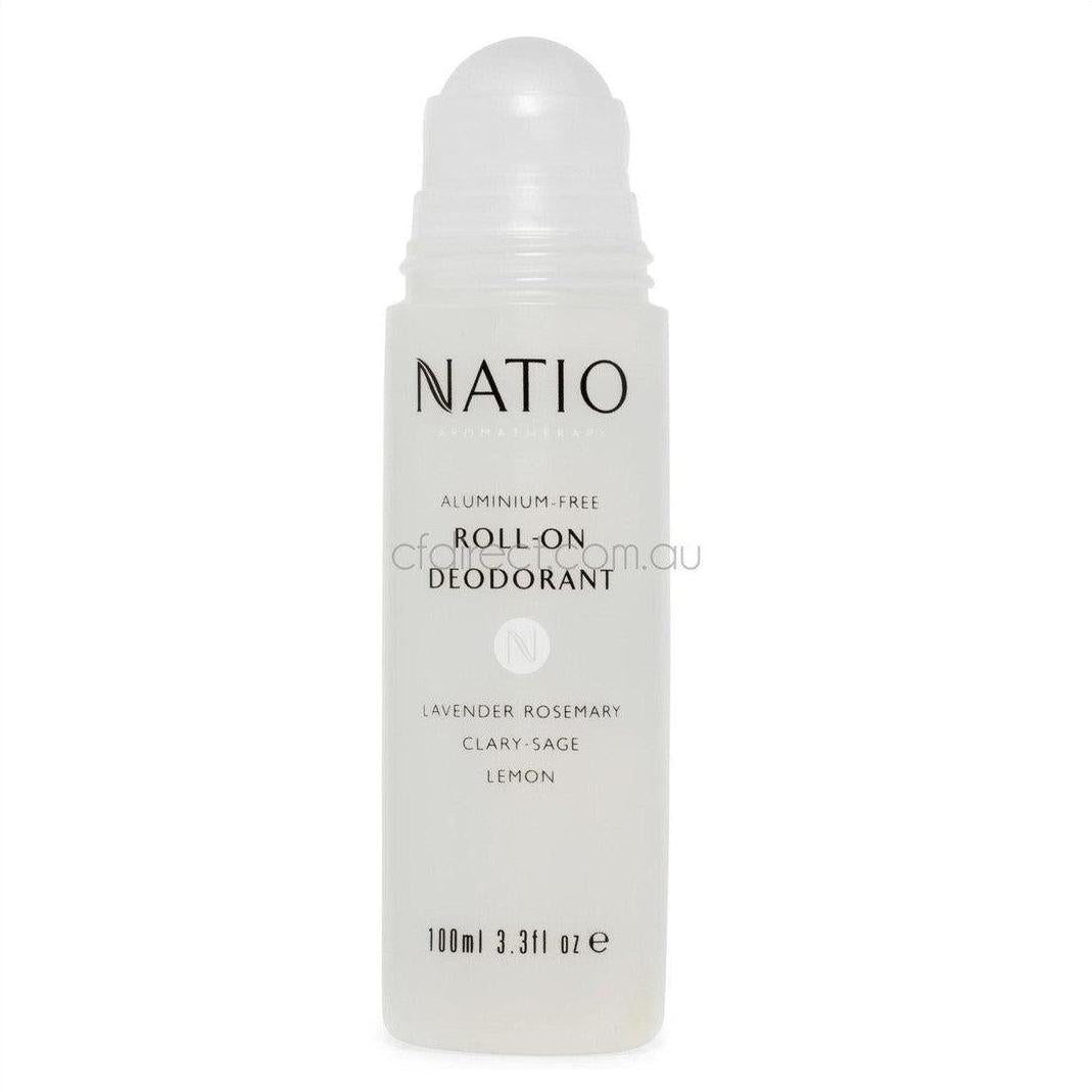 Natio Aluminum Free Roll-On Deodorant 100ml - Cosmetics Fragrance Direct-9316542111151