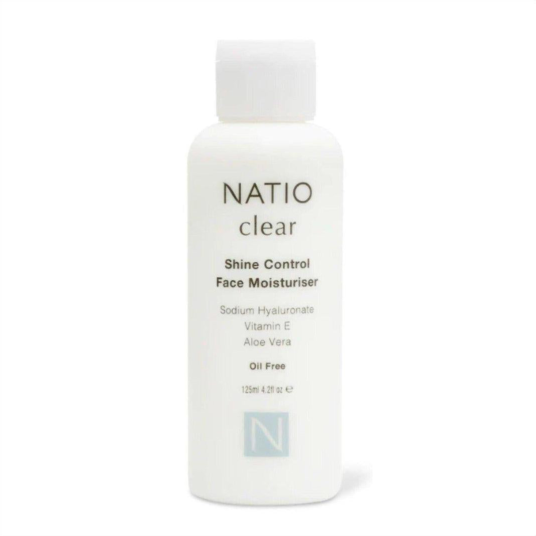 Natio Clear Shine Control Face Moisturiser 125ml - Cosmetics Fragrance Direct-9316542146795