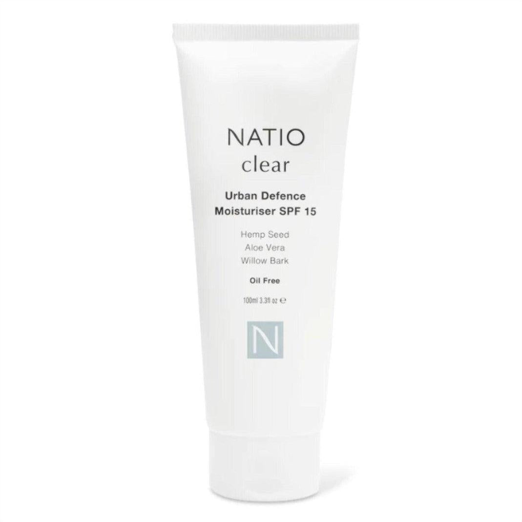 Natio Clear Urban Defense Moisturiser SPF15 - Cosmetics Fragrance Direct-9316542146801