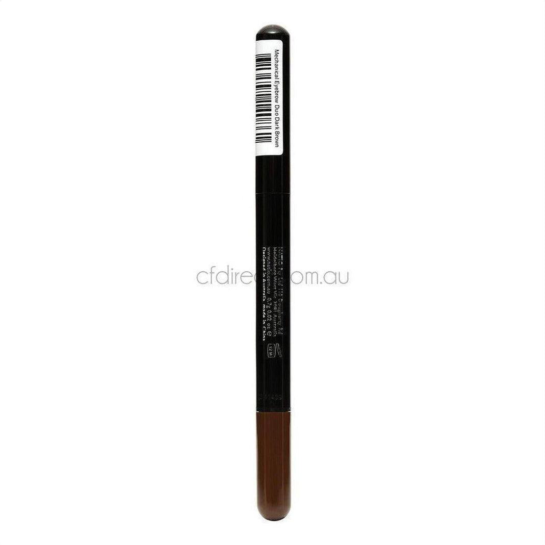 Natio Mechanical Eyebrow Duo - Dark Brown 0.7g - Cosmetics Fragrance Direct-9316542140861