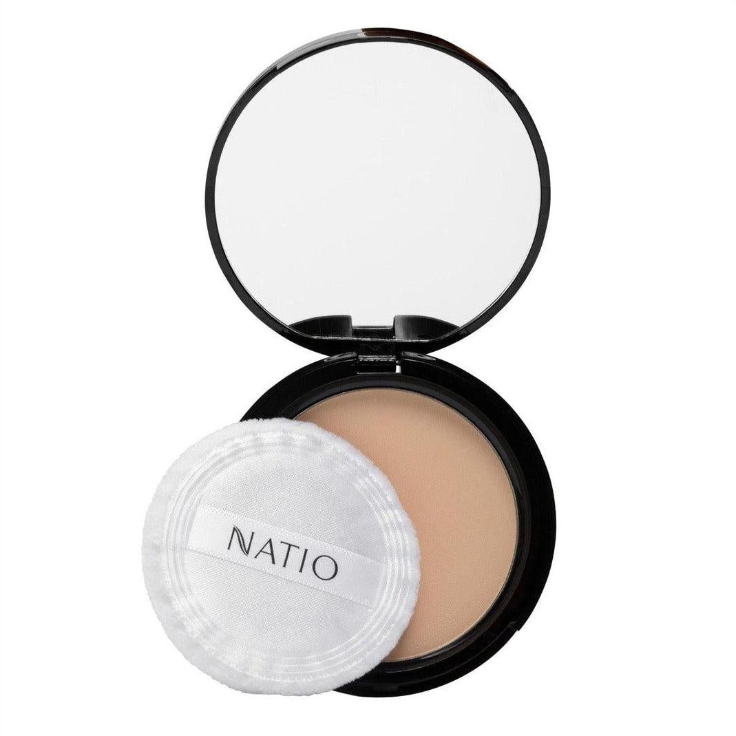 Natio Pressed Powder Beige 15g - Cosmetics Fragrance Direct-9316542110086