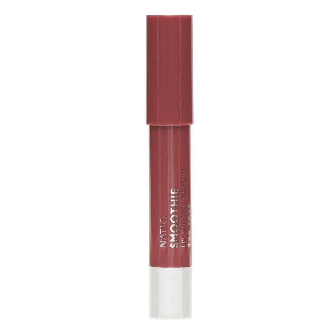 Natio Smoothie Lip Colour Crayon Tea Rose 3g - Cosmetics Fragrance Direct-9316542132583