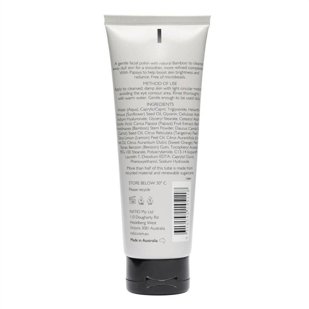 Natio Treatments Bamboo & Papaya Rejuvenating Micro-Exfoliant 75g - Cosmetics Fragrance Direct-9316542145118