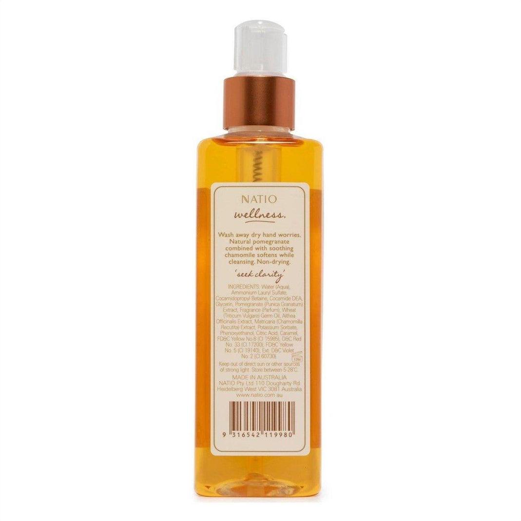 Natio Wellness Hand Wash 240ml - Cosmetics Fragrance Direct-9316542119980
