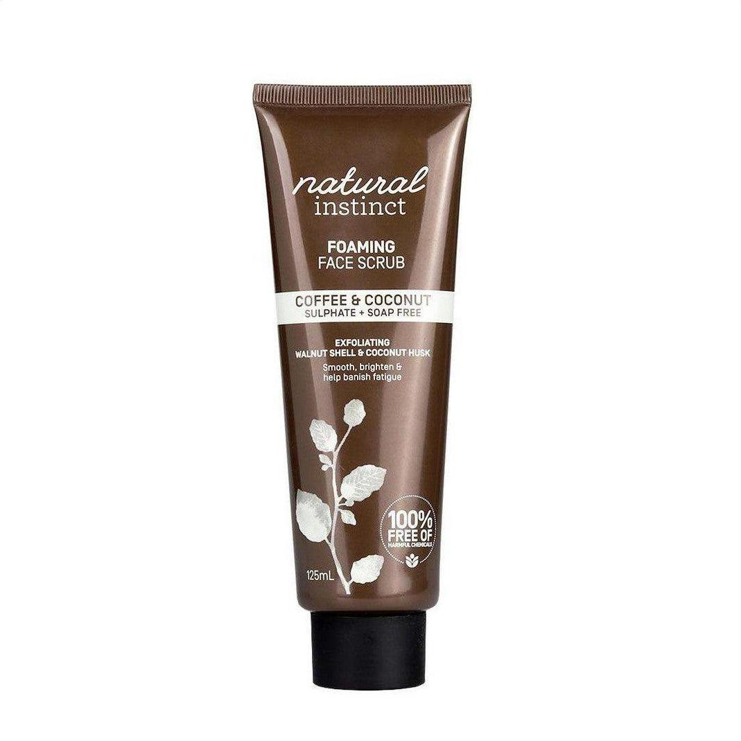 Natural Instinct Coconut and Coffee Scrub 125ml - Cosmetics Fragrance Direct-29204788