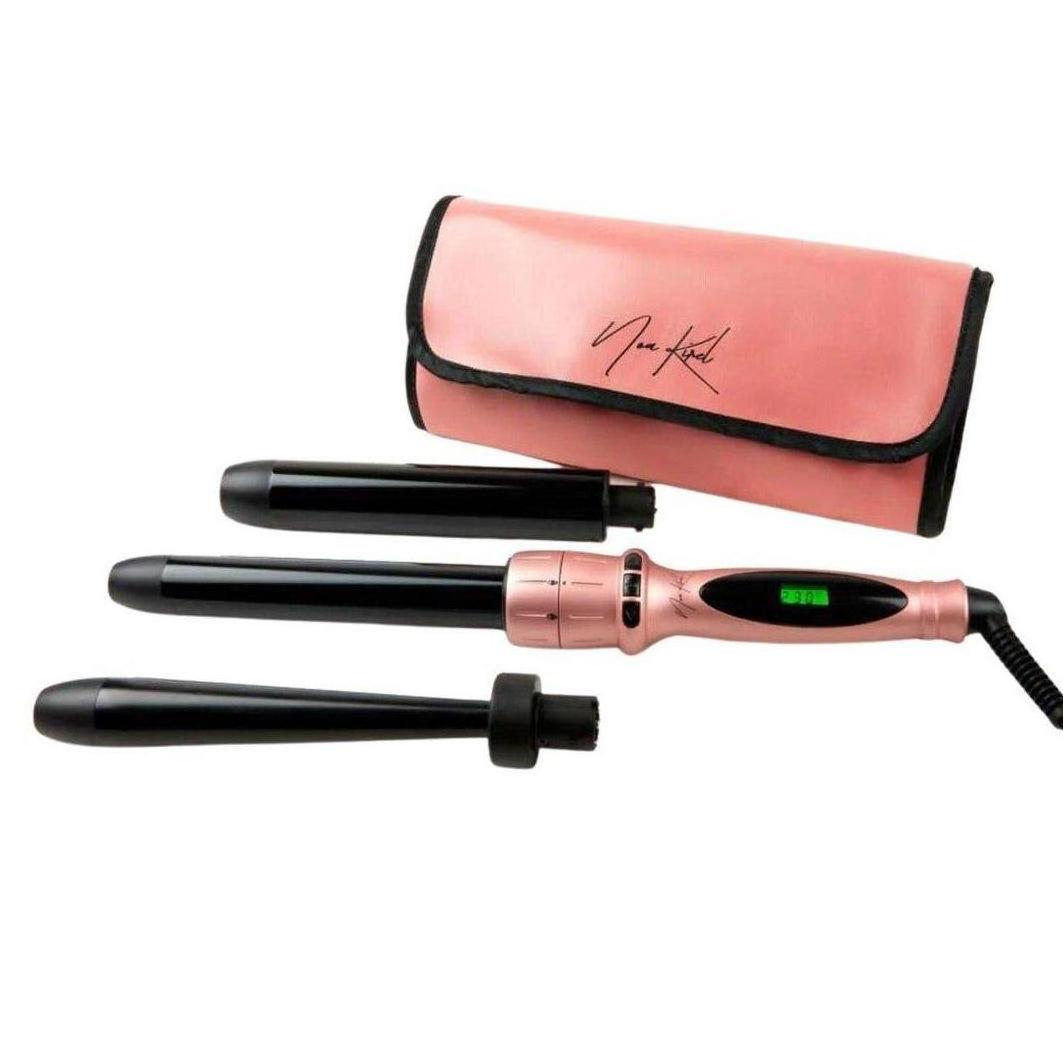 Noa Kirel Triple Threat 3-in-1 Curling Wand - Cosmetics Fragrance Direct-810062850563
