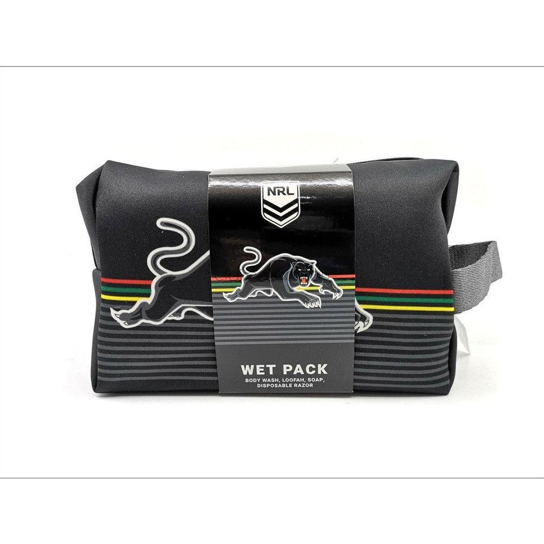 NRL Penrith Panthers Toiletry Bag Gift Set - Cosmetics Fragrance Direct-9349830024581