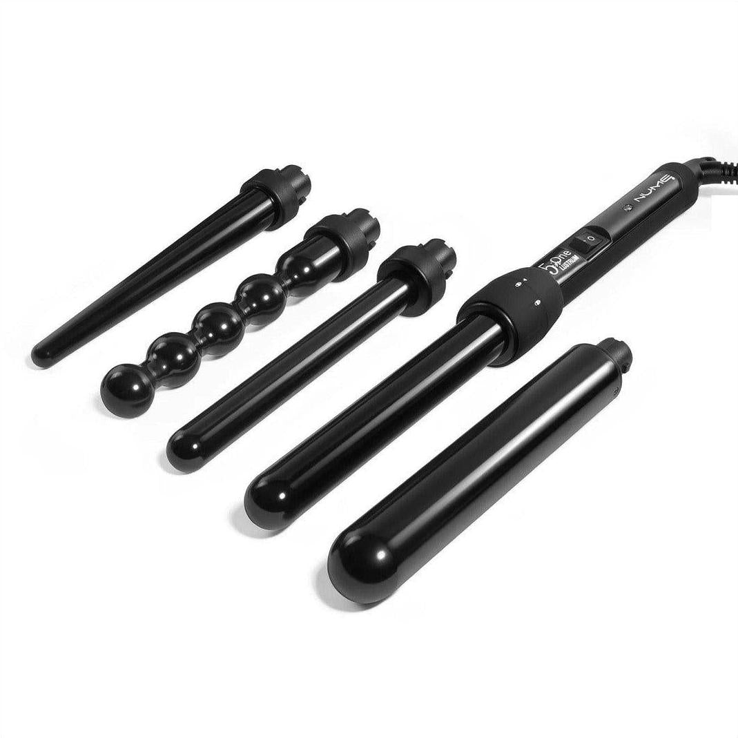 NuMe Lustrum 5-in-1 Curling Wand - Cosmetics Fragrance Direct-817845014266